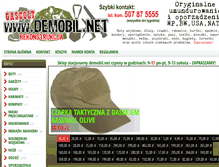 Tablet Screenshot of demobil.net